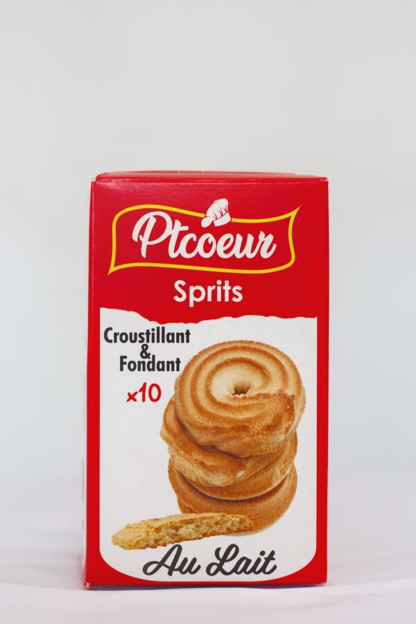 Ptcoeur Sprits Au Lait 150g