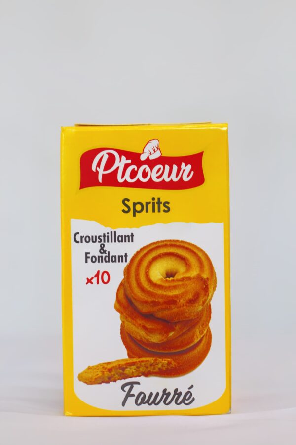 Ptcoeur Sprits fourré coco 150g